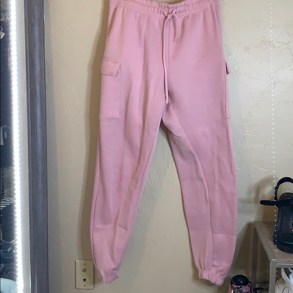 Pink joggers